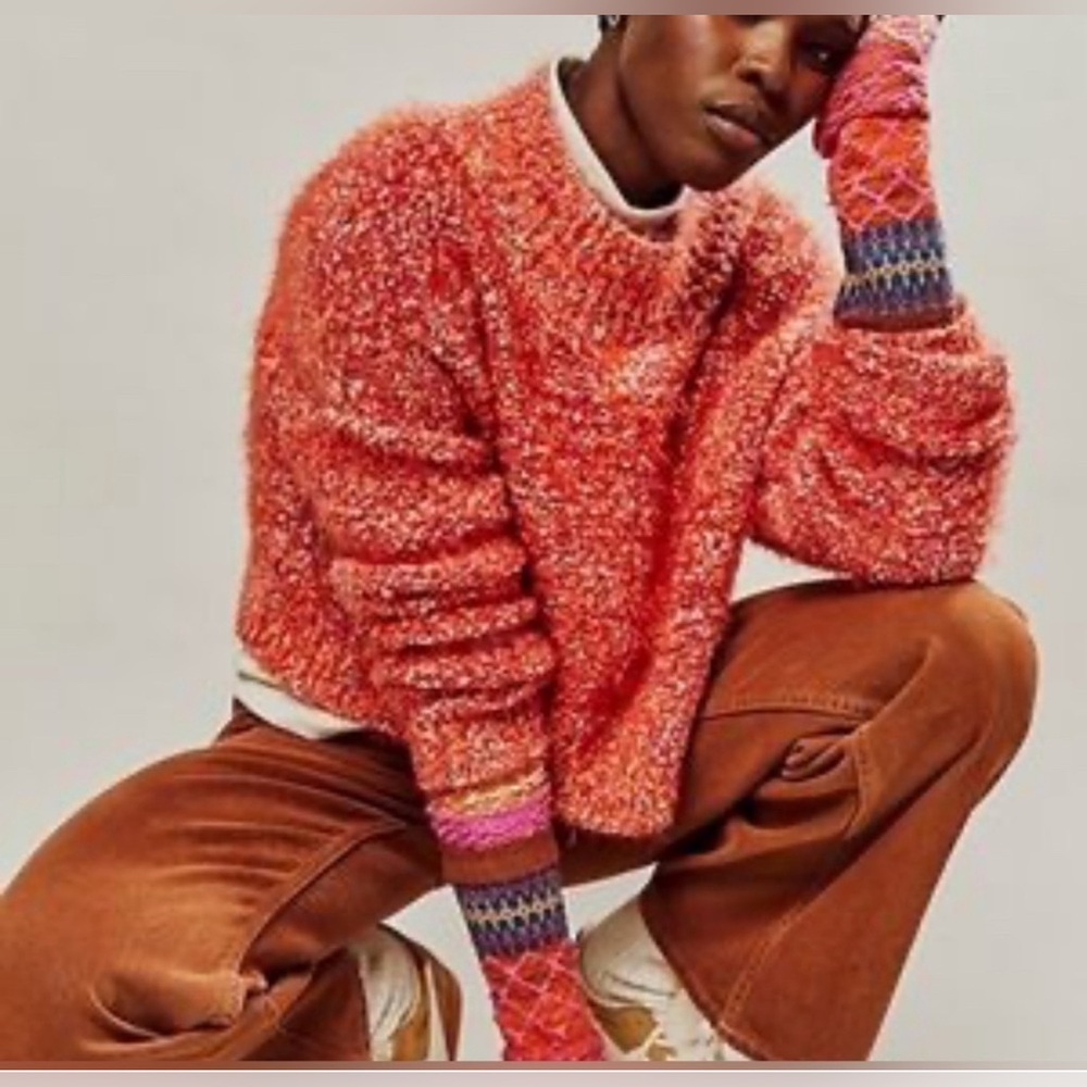 FREE PEOPLE STARDUST PULLOVER SWEATER - Picture 3 of 10